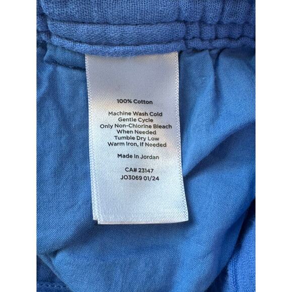 TALBOTS womens AIRY GAUZE PULL ON cotton Pants, size XL - Picture 10 of 10